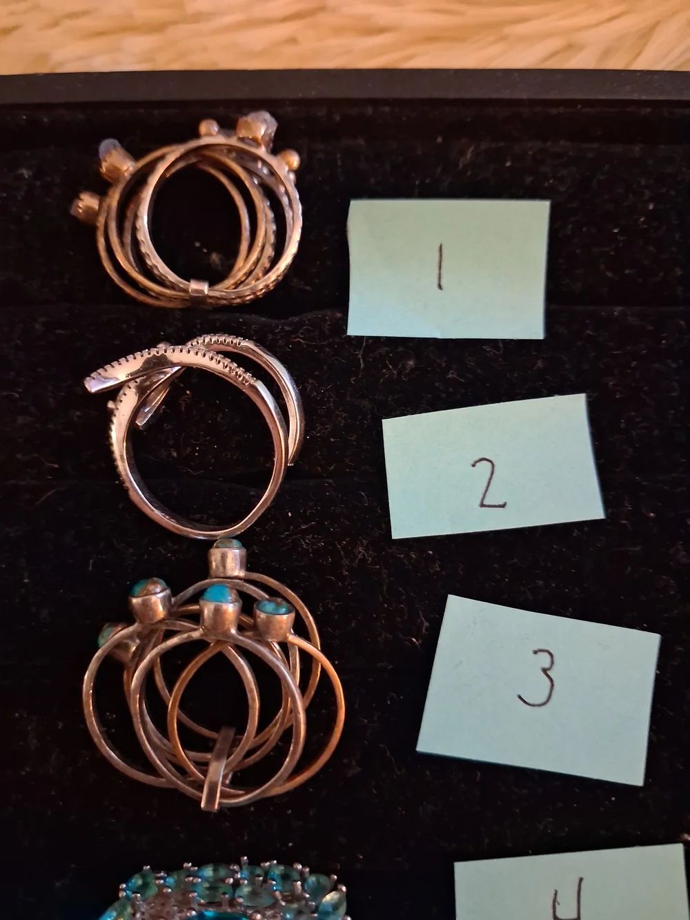 Silver 925 Vintage Rings *Price For One